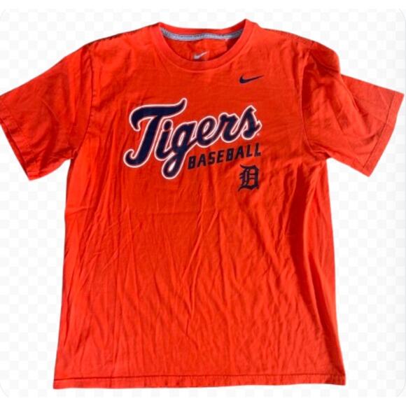 Nike Men's Detroit Tigers Legend Performance T-Shirt Orange - Size L - Picture 1 of 8